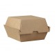 Corrugated No.8 Burger Box X 250 Brown Box Corrugated No.8 Burger Box