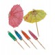 Cocktail Parasols X144 Pack of Cocktail Parasols