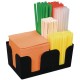 Bar Caddy Black Black Bar Caddy with Tissues and Straws