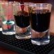 Bar Long Service Mat 24x3.25'' Black Black Rubber Mat