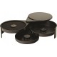 3 Tier Glass Rimmer Black 3 Tier Glass Rimmer