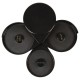 3 Tier Glass Rimmer Black 3 Tier Glass Rimmer