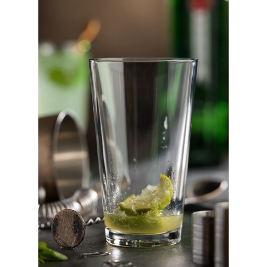Boston Rack Glass Cocktail Shakers : 16oz Boston Shaker Glass