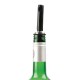 Pourer Cap 12's Black Pourer Cap on Top of Bottle