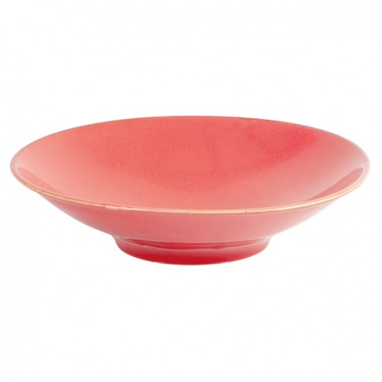 Seasons Coral Footed Bowl 26cm X 6