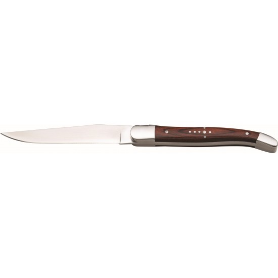 Laguiole Red Handled Steak Knife X 12