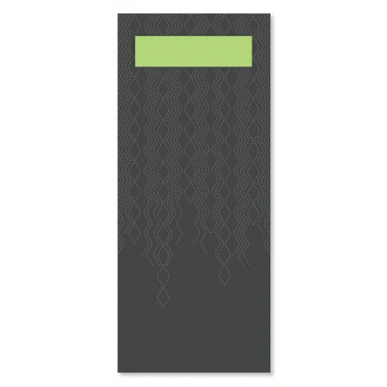 Tork Linstyle Black Cutlery Bag X 600