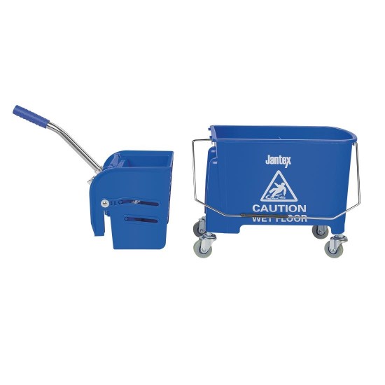 Mop Buckets & Wringers Mop Wringer Bucket Blue Syr Hygiene
