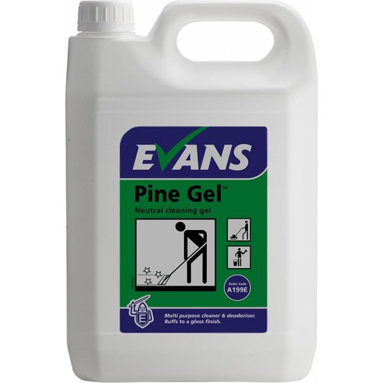 Evans Pine Gel in a 5l Bottle