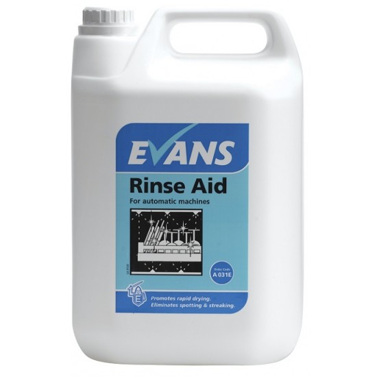 Big Blue Bottle Evans Rinse Aid 5l