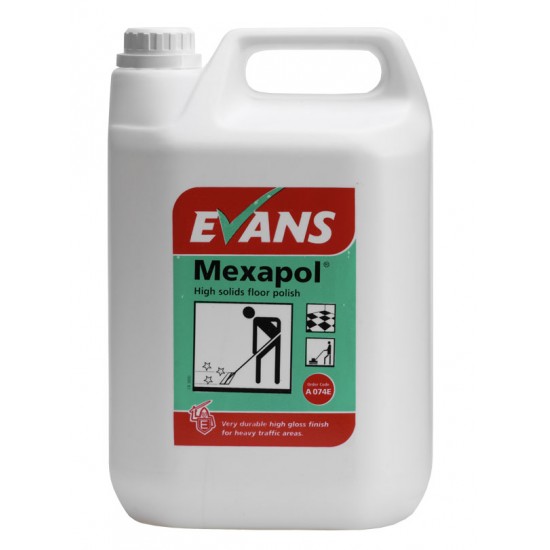 Evans Mexapol Floor Polish 5l Container