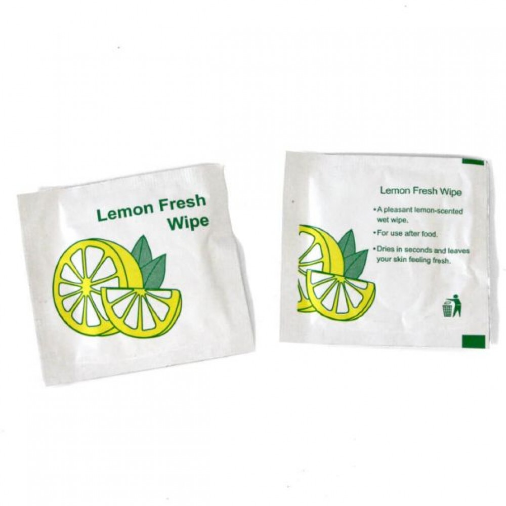 Wet Hand Wipes Lemon Scent X 1000