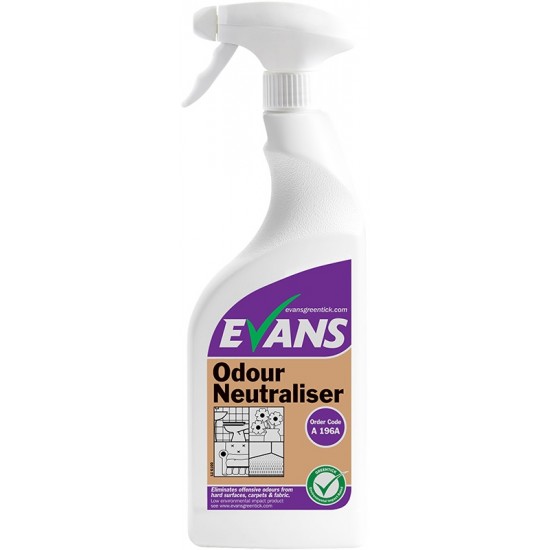 Spray Bottle Evans Odour Neutraliser 750ml