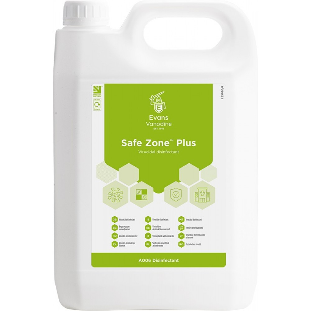 Evans Safe Zone Plus 5l X 2