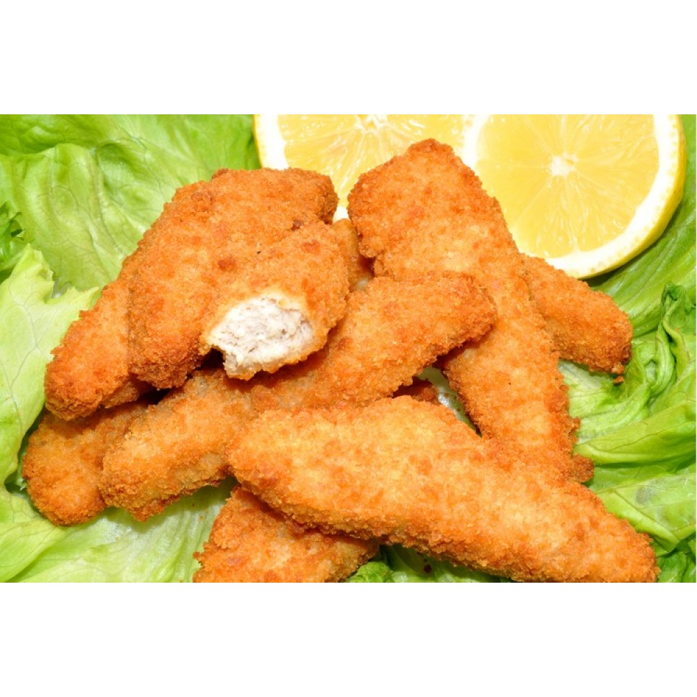 Chicken Frozen Diggers Battered Goujons 5kg