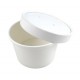 White 12oz Soup Container + Paper Lid X 25 White 12oz Soup Container + Paper Lid