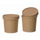 Kraft Soup Cup & Lid 12oz X 250 Kraft Soup Cup & Lid 12oz X 250