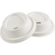 White Disposable Cup Lid 