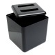 Insulated Square Ice Bucket Black 7pt Insulated Square Ice Bucket Black 7pt
