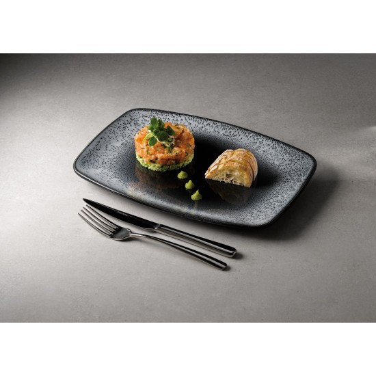 Rectangular Flare Flare By Porcelite : Rounded Rectangular Plate | Tableware ...