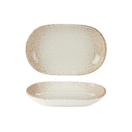 Academy Fusion Scorched Oval Dish 14  X 12