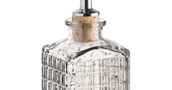 Utopia Bottiglia Versatore Picasso Dash 150 Ml - Bottiglia In Vetro Soda-lime Con Tappo Versatore, Perfetta Per Olio, Aceto, Condimenti O Liquori. Design Vintage In Vetro Tagliato, Lavabile In Lavastoviglie (solo La Bottiglia).