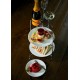 Copper 3 Tier Plate Stand 17'' To Hold 25cm Plate