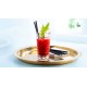 Biodegradable Black Straw Stirrer 5.5'' Paper X 250 Black Paper Straws