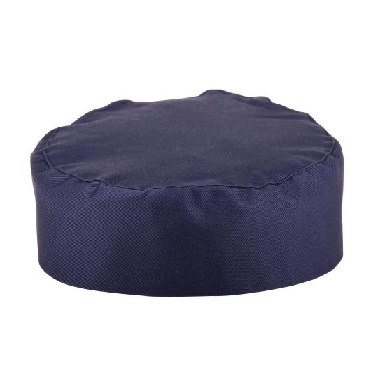 Navy Blue Skull Cap Polycotton Navy Blue Skull Cap Polycotton