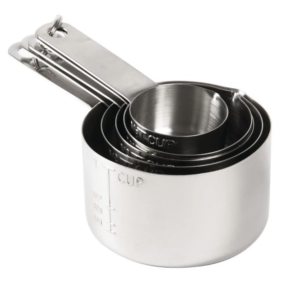 Vogue S/s Measuring Cups-5 Piece Vogue S/s Measuring Cups-5 Piece
