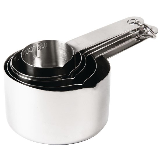 Vogue S/s Measuring Cups-5 Piece Vogue S/s Measuring Cups-5 Piece