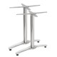 Bolero Aluminium Twin Leg Table Base