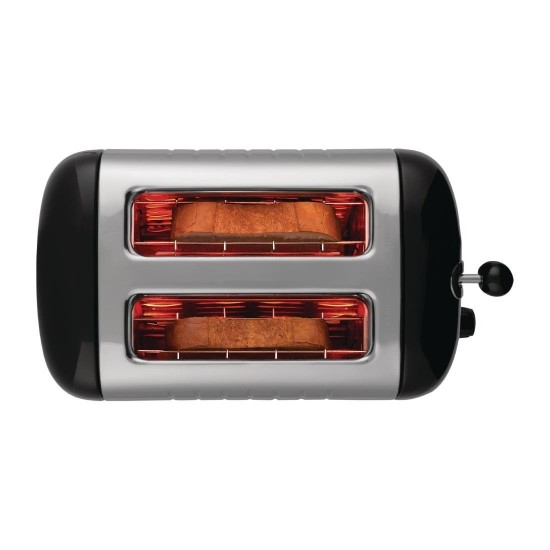 Dualit Lite Toaster 4 Slot Blk