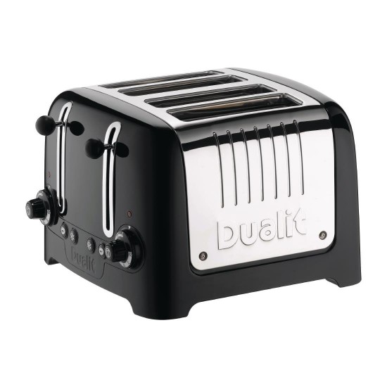 Dualit Lite Toaster 4 Slot Blk