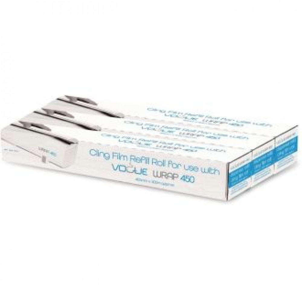 Clingfilm, Foil, Parchment Vogue Refill Clingfilm For Wrap450