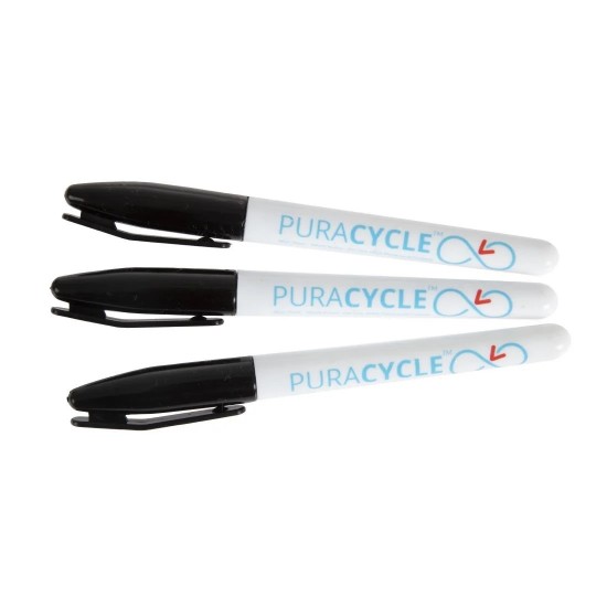 Puracycle Black Markers Three Pack