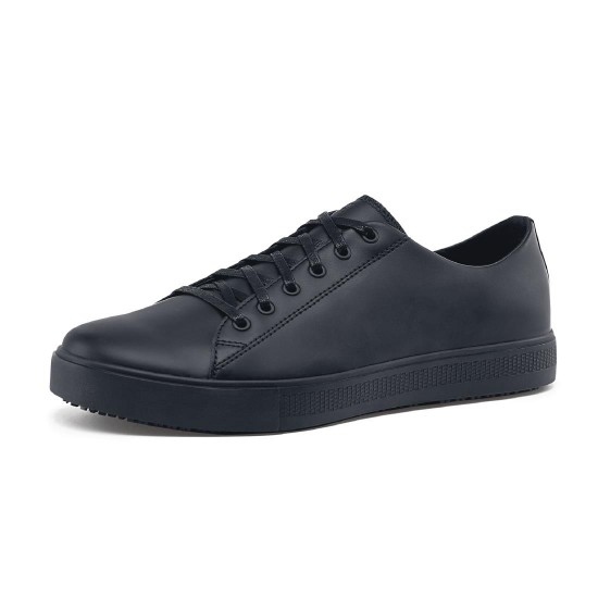 Shoes for Crews Unisex Old School Trainer with Slip Resistant Outsole 