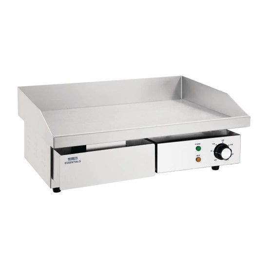 Nisbets Essentials Steel Plate Countertop Griddle 3kw Cooking Area 480 X 310mm
