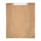Fiesta Compostable Food Bag With Glassine Window 3.5x10.5x8.5'' (pack 1000)