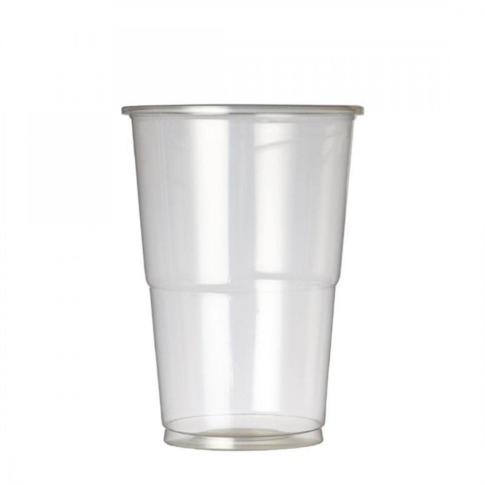 Disposable Glassware Plastico Premium Flexy Glass Half