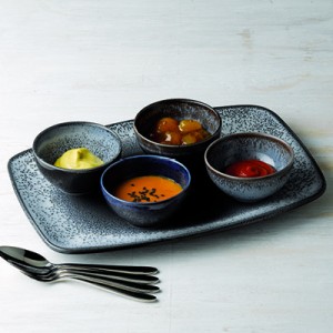 Display features range of Porcelite  tableware 