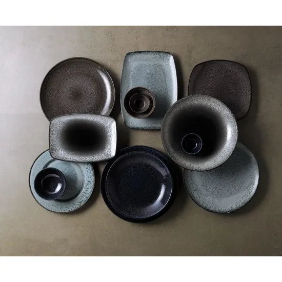 Black Round Deep Coupe Bowl