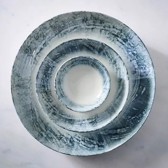 Wave Coupe Plate 23cm X 6