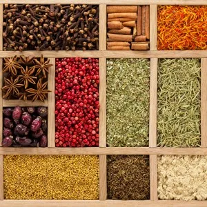 An Ambient Food Display that features types of portion pack cereals 