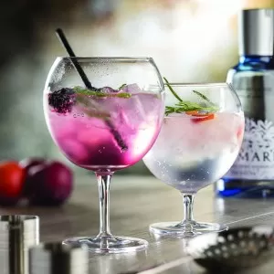 Bowl Shape Gin Glasses