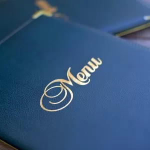 Menuboard showing restaurant specials
