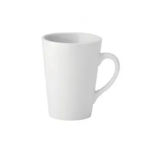 Pure White Cups & Saucers