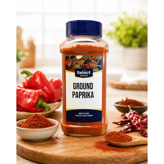 Red Container of Country Range Ground Paprika 550g