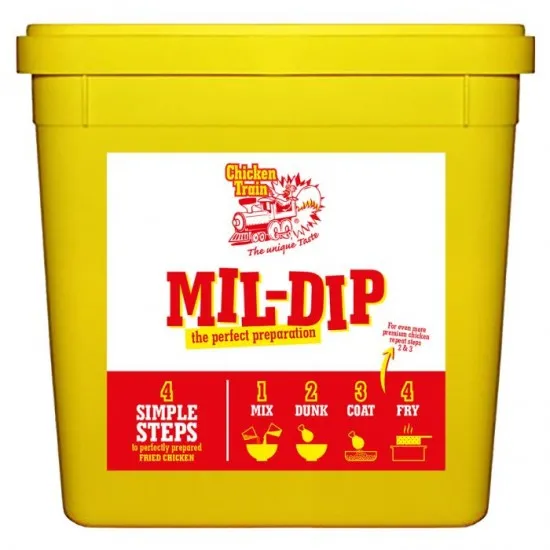 Big Yellow Tub of Chicken But- Mil Dip 2kg Train