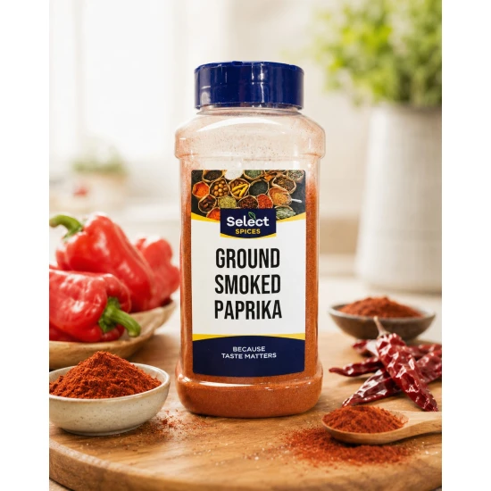 Large Tub of Country Range Smoked Paprika 550g